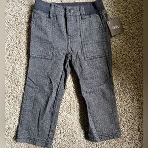Tea Herringbone Pants